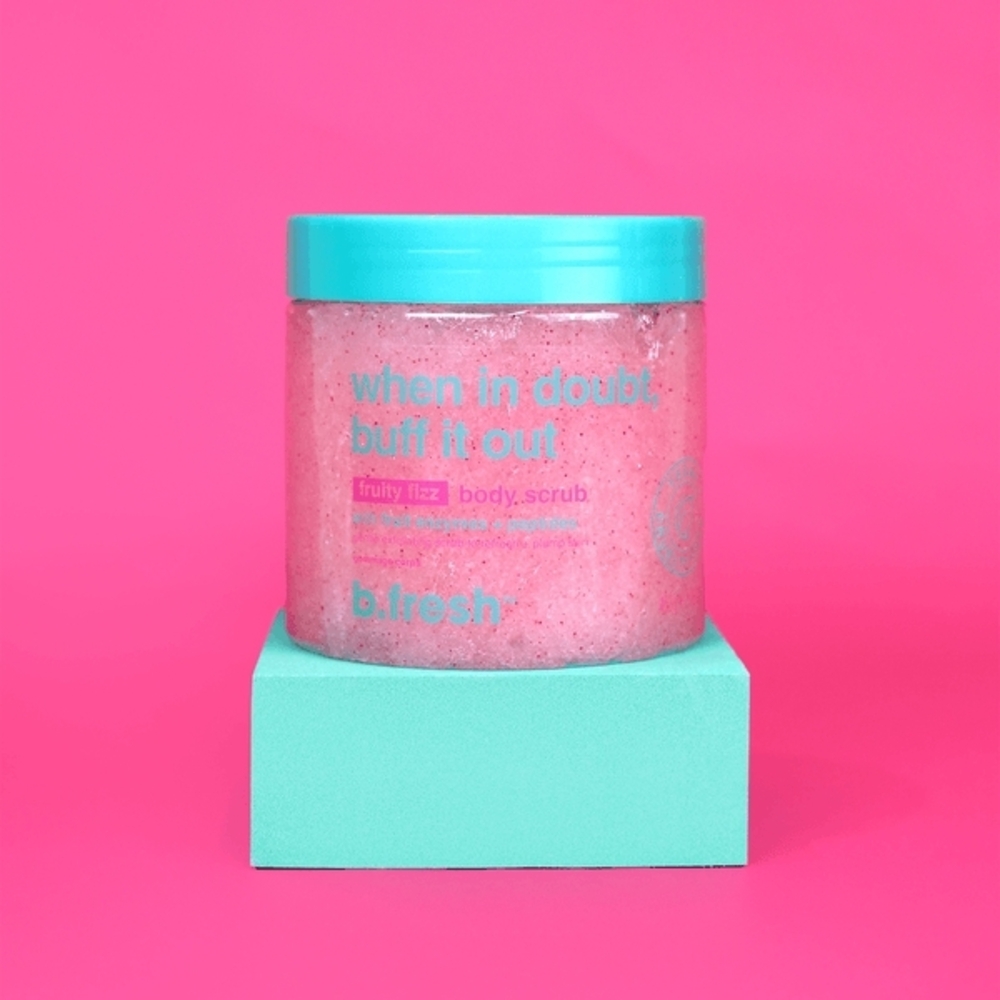 b.fresh When In Doubt Buff It Out Fruity Fizz Body Scrub